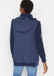 Těhotenská a nosící bunda s pletenými rukávy, bpc bonprix collection