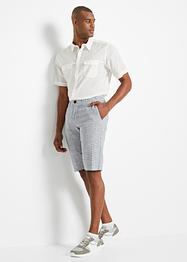 Lněné chino bermudy Regular Fit, bpc selection