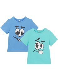Chlapecké tričko (2 ks v balení), bpc bonprix collection