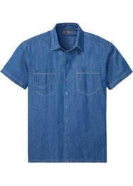 Džínová košile s krátkým rukávem Loose Fit, RAINBOW
