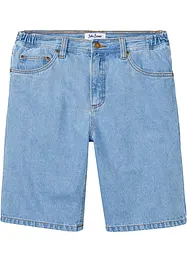 Džínové bermudy s elastickým pasem po stranách, Classic Fit, bonprix
