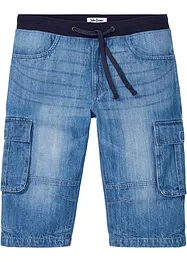 Dlouhé džínové bermudy, Relaxed Fit, bonprix
