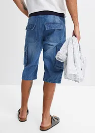 Dlouhé džínové bermudy, Relaxed Fit, bonprix
