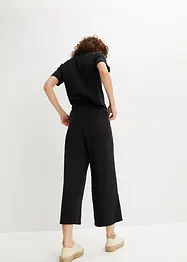 Kalhoty Culotte z bavlněného mušelínu, bonprix