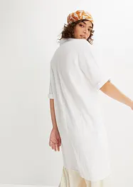Dlouhá oversize halenka z bavlněného mušelínu, bonprix