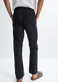 Chino kalhoty Regular Fit s podílem lnu, Straight, bonprix