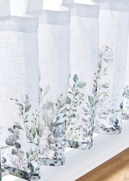 Vitrážková záclona s květinovým potiskem, bpc living bonprix collection