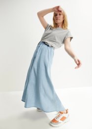 Džínová sukně, Mid Waist, s gumou v pase, bpc bonprix collection