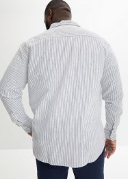 Košile s podílem lnu a s dlouhým rukávem, bpc bonprix collection
