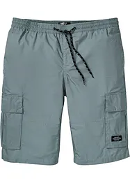 Cargo bermudy bez zapínání, pohodlný střih, Regular Fit, bonprix