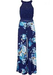 Jumpsuit s ramínkem kolem krku, bonprix