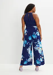 Jumpsuit s ramínkem kolem krku, bonprix