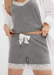 Krátké pyžamo s topem s úzkými ramínky, bpc bonprix collection