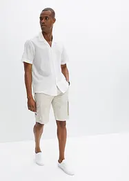 Cargo bermudy s páskem, Regular Fit, bonprix