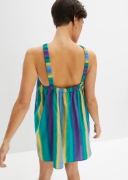 Lněné šaty s barevným přechodem, RAINBOW