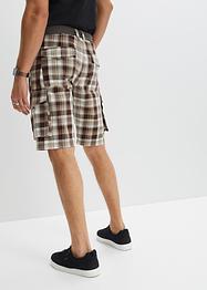 Cargo bermudy se speciálním střihem pro břicho a páskem, Regular Fit, bpc bonprix collection