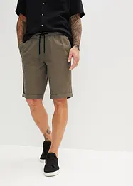Bermudy bez zapínání, z čisté bavlny, Regular Fit, bonprix