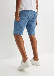 Džínové bermudy s elastickým pasem po stranách, Classic Fit, bonprix