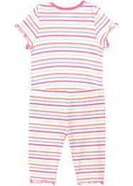 Baby body s krátkým rukávem a legíny  z organické bavlny(2dílná souprava), bpc bonprix collection