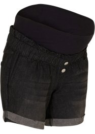 Těhotenské džínové šortky Paperbag, bpc bonprix collection