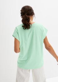 Bavlněné triko s přepadajícími rukávy, 2 ks v balení, bpc bonprix collection