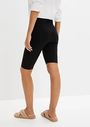 Krátké legíny z žebrovaného žerzeje, High Waist, bonprix