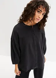 Oversize halenka z mušelínu, bonprix