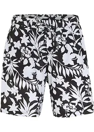 Široké viskózové šortky s pohodlným pasem, High Waist, bonprix