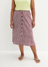 Viskózová sukně s kapsami a pohodlnou pasovkou, bpc bonprix collection