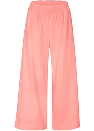 Lněné kalhoty Culotte, délka po lýtka, bonprix