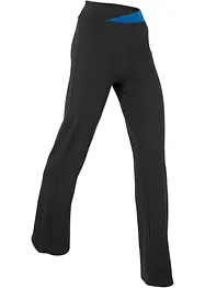 Sportovní bavlněné kalhoty se strečem, Bootcut, bonprix