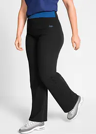 Sportovní bavlněné kalhoty se strečem, Bootcut, bonprix