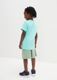 Chlapecké triko a krátké kalhoty (2dílná souprava) z organické bavlny, bpc bonprix collection