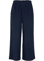 Lněné kalhoty Culotte, délka po lýtka, bonprix