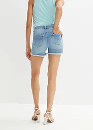 Džínové šortky Mid Waist, bonprix