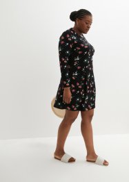 Žerzejové šaty s květinovým vzorem, bpc bonprix collection