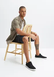 Dlouhé džínové cargo bermudy, Relaxed Fit, bonprix
