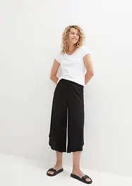 Kalhoty Culotte, délka k lýtkům, z udržitelné viskózy, bonprix