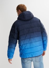 Prošívaná bunda s kapucí a přechodem barev, bpc bonprix collection