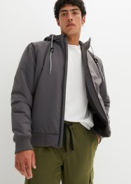 Zimní bunda s kapucí a recyklovaným polyesterem, RAINBOW