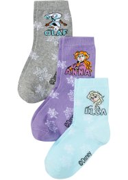Ponožky Ledové království (3 páry v balení), Disney
