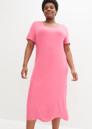 Úpletové šaty s rozparkem, v maxi délce, bpc bonprix collection