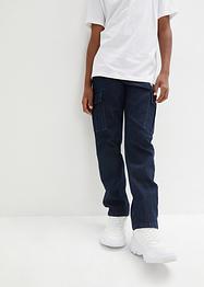 Chlapecké Cargo džíny se širokými nohavicemi Loose Fit, John Baner JEANSWEAR