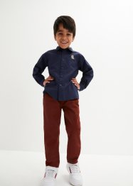 Chlapecké Chino kalhoty a košile (2dílná souprava), bpc bonprix collection