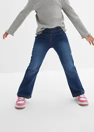 Bootcut džíny s pohodlným, středně vysokým pasem, bonprix
