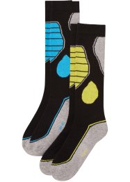 Termo lyžařské ponožky (2 ks v balení) s froté na rubu, s organickou bavlnou, bpc bonprix collection