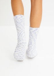 Ponožky na doma (3 páry) z efektního vlákna, bpc bonprix collection
