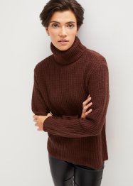 Pletený svetr s rolákovým límcem, RAINBOW
