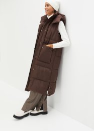 Vatovaná vesta z recyklovaného polyesteru, s odnímatelnou kapucí, bpc bonprix collection