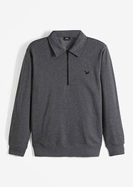 Mikina s límcem polo, s recyklovaným polyesterem, bpc bonprix collection